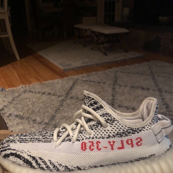 Yeezy boost 350 zebra main image 4